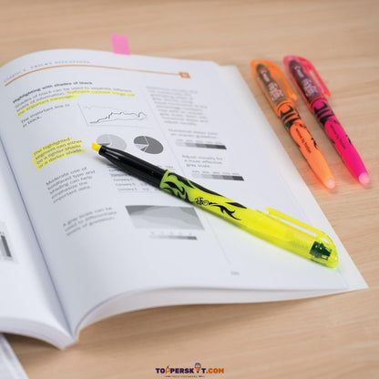 Pilot Frixion Highlighter Marking Pen – Write, Remove & Rewrite (Pack of 6)