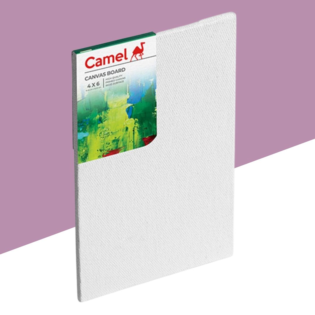 Camlin Canvas Board - 6 x 4  ( Pack of 1 )