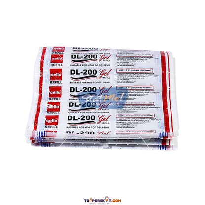 (10 pcs.) Cello DL-200 0.5mm Gel Refill  - Blue