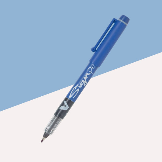 Pilot V Sign Liquid Ink Pen-Blue ( Pack of 1 )