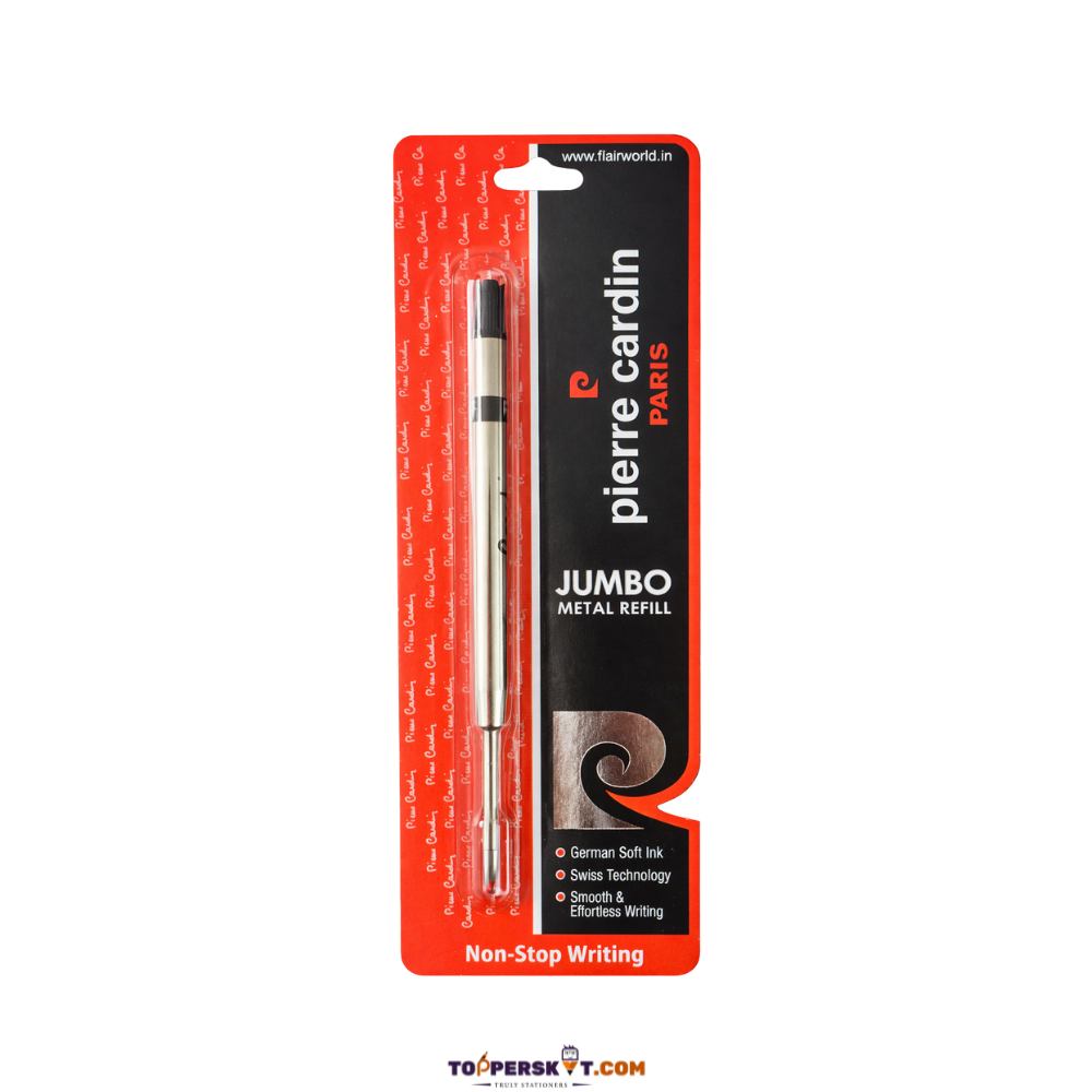 Pierre Cardin Paris Jumbo Metal Refill – Black (Pack of 1)