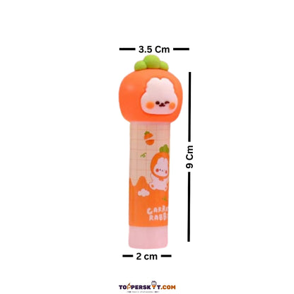 Cute Carrot Rabbit Glue Stick Perfect for Crafting & School Use – 8 Gm  (Pack of 1)