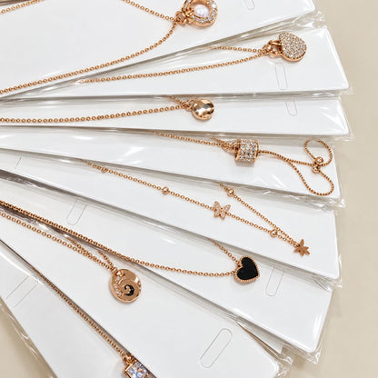 TOPPERSKIT Elegant Golden Pendant Necklace Design 4