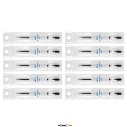 (10 Pcs.) Linc Signetta Ball Pen Refill - Black