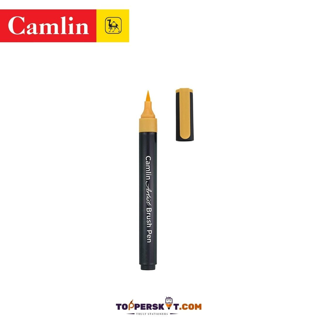 Camlin Artist Brush Pen: Vibrant Shades for Creative Excellence ( Pack Of 12 ) - Topperskit LLP