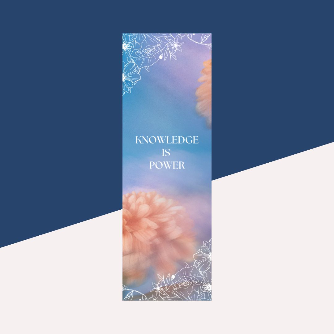 Fancy Bookmark - High Quality with Laminated Covering (Pack of 1)