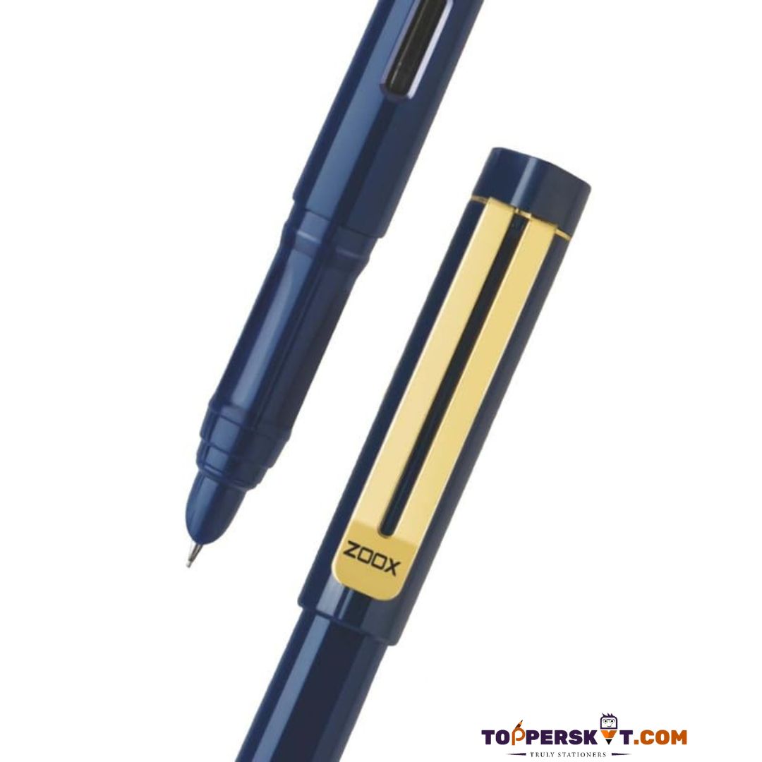 Flair Zoox A9 Fountain Pen with Gold Finish ( Pack of 1 )