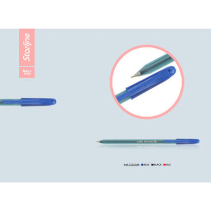 Linc Starline Ball Pen – Black: Elegant Design, Lasting Impressions ( Pack of 5 ) - Topperskit LLP