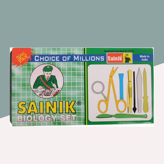 SAINIK Biology Set: Exploring Life Sciences with 19 High-Quality Instruments - Topperskit LLP