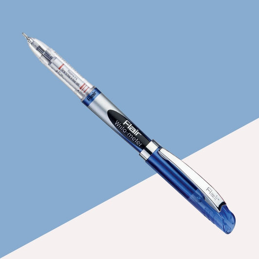 Flair Writometer Ball Pen – Blue: Unleash the Power of Endless Writing ( Pack of 1 ) - Topperskit LLP