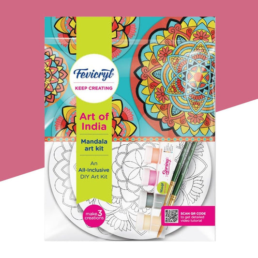 Fevicryl Keep Creating Art of India Mandala Art Kit