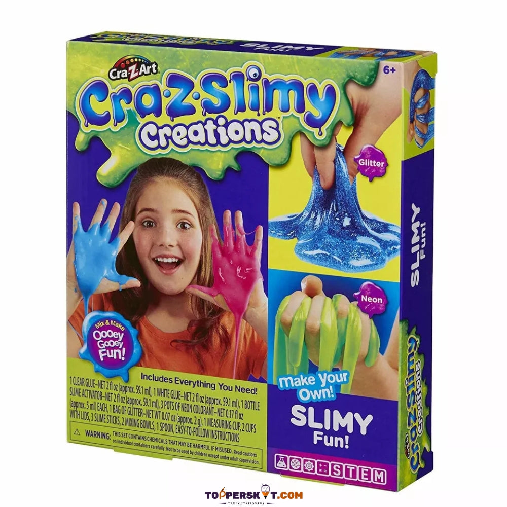 Cra-Z-Slimy Specialty Slime Toy - Make Your Own Slimy Fun (Pack of 1)