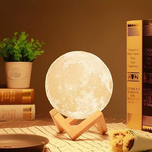 Small Moon Lamp : Luminous Wonder ( Pack of 1 )