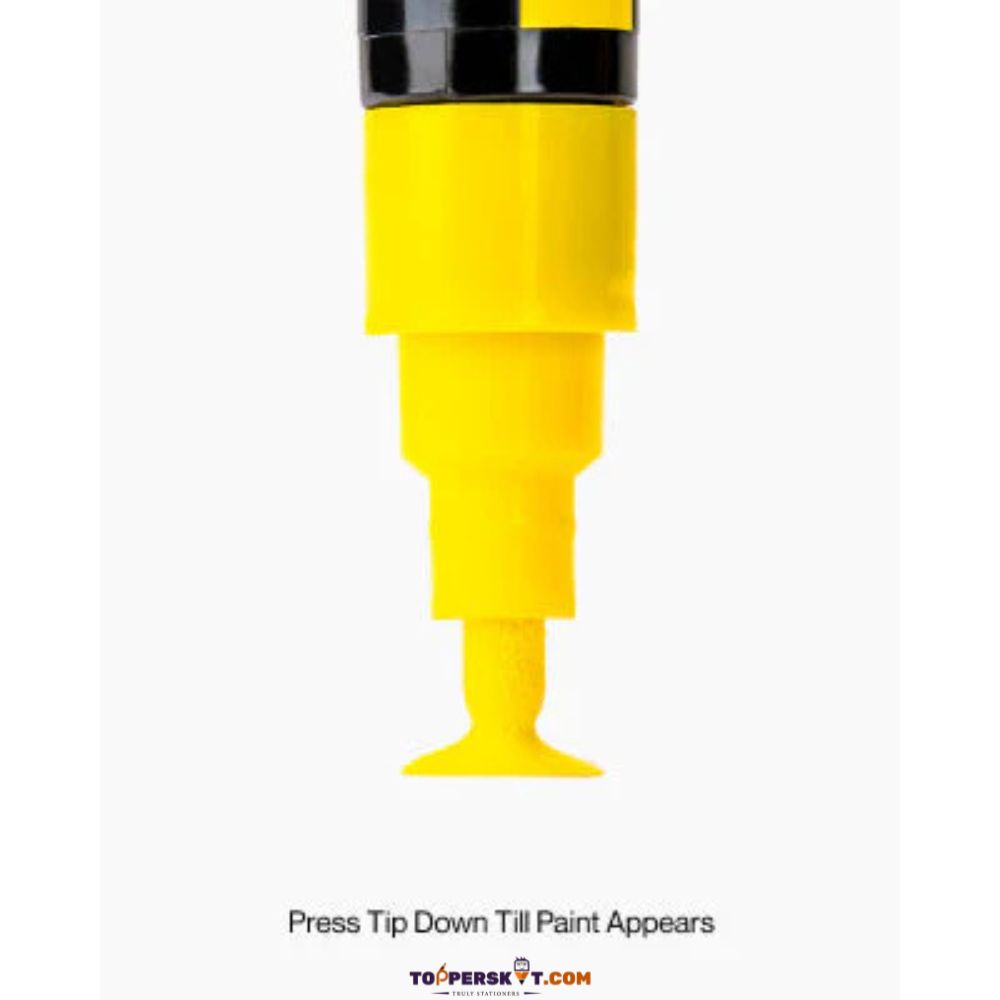 Camel Acrylic Marker – Multi-Surface, Water-Based Ink (Pack of 6)