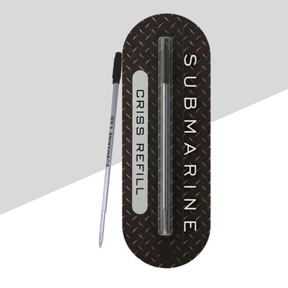 (5 Pcs.) Submarine Criss Refill Smooth Writing Ball Pen Refill – Black