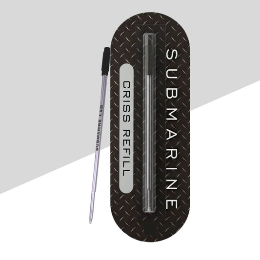 (5 Pcs.) Submarine Criss Refill Smooth Writing Ball Pen Refill – Black