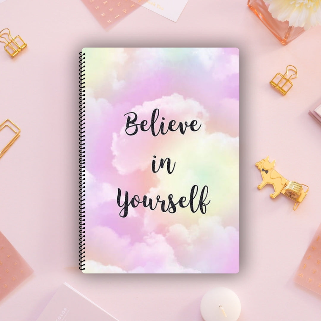 A4 Size Unruled Spiral Notebook– Premium Quality (Pack of 1)