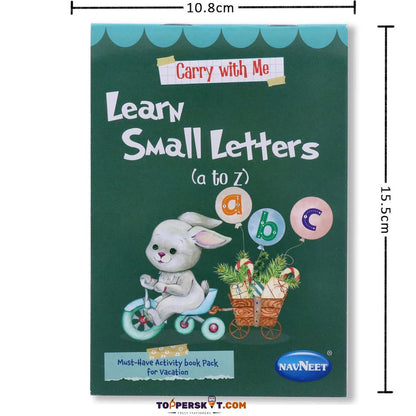 Navneet Carry With Me Series: Capital Letters, Small Letters, Spell & Write Numbers 1 to 30 & More (Pack of 1)