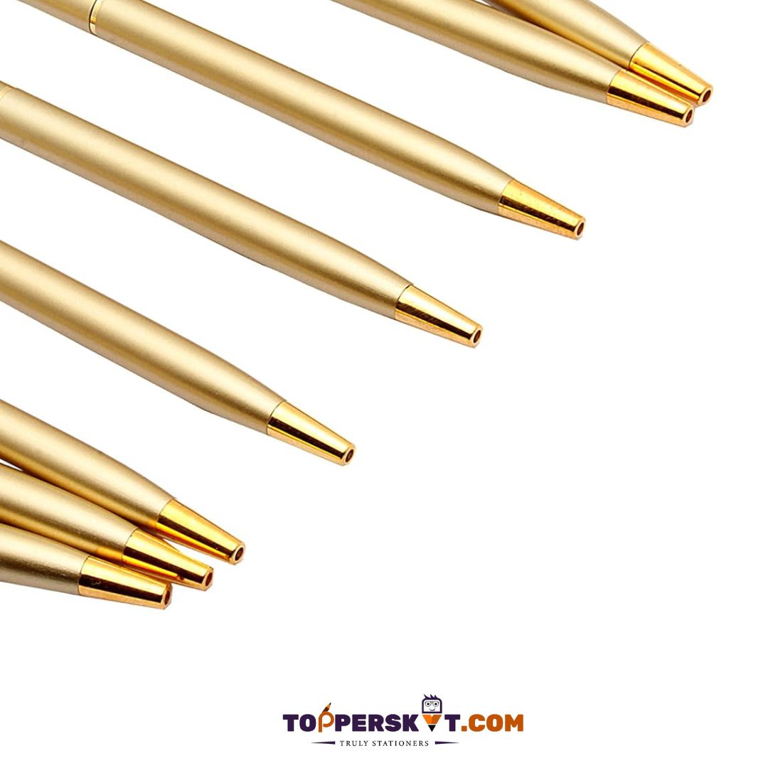 Montex Atlas Gold Exclusive Ball Pen: Elevate Your Writing Experience with Elegance ( Pack of 1 ) - Topperskit LLP