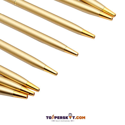 Montex Atlas Gold Exclusive Ball Pen: Elevate Your Writing Experience with Elegance ( Pack of 1 ) - Topperskit LLP