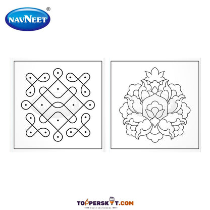 Navneet Rangoli Colouring Book ( Pack of 1 )