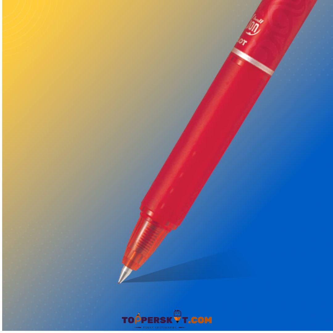 Pilot Frixon Erasable Roller Ball Pen – Red : Write, Erase, Repeat with Innovative Thermo-Sensitive Ink ( Pack of 1 ) - Topperskit LLP