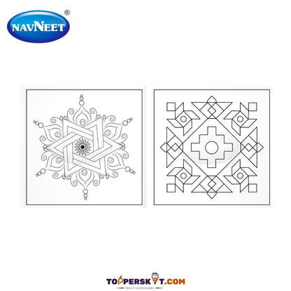 Navneet Rangoli Colouring Book ( Pack of 1 )