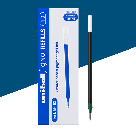 Uni-ball Signo UMR-10 Roller Ball Pen Refill - Blue (Pack of 1)