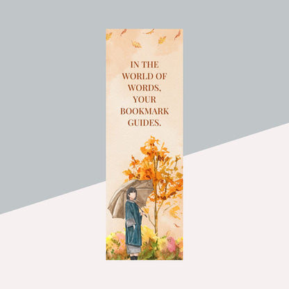 Fancy Bookmark - High Quality 300 GSM Paper (Pack of 1)