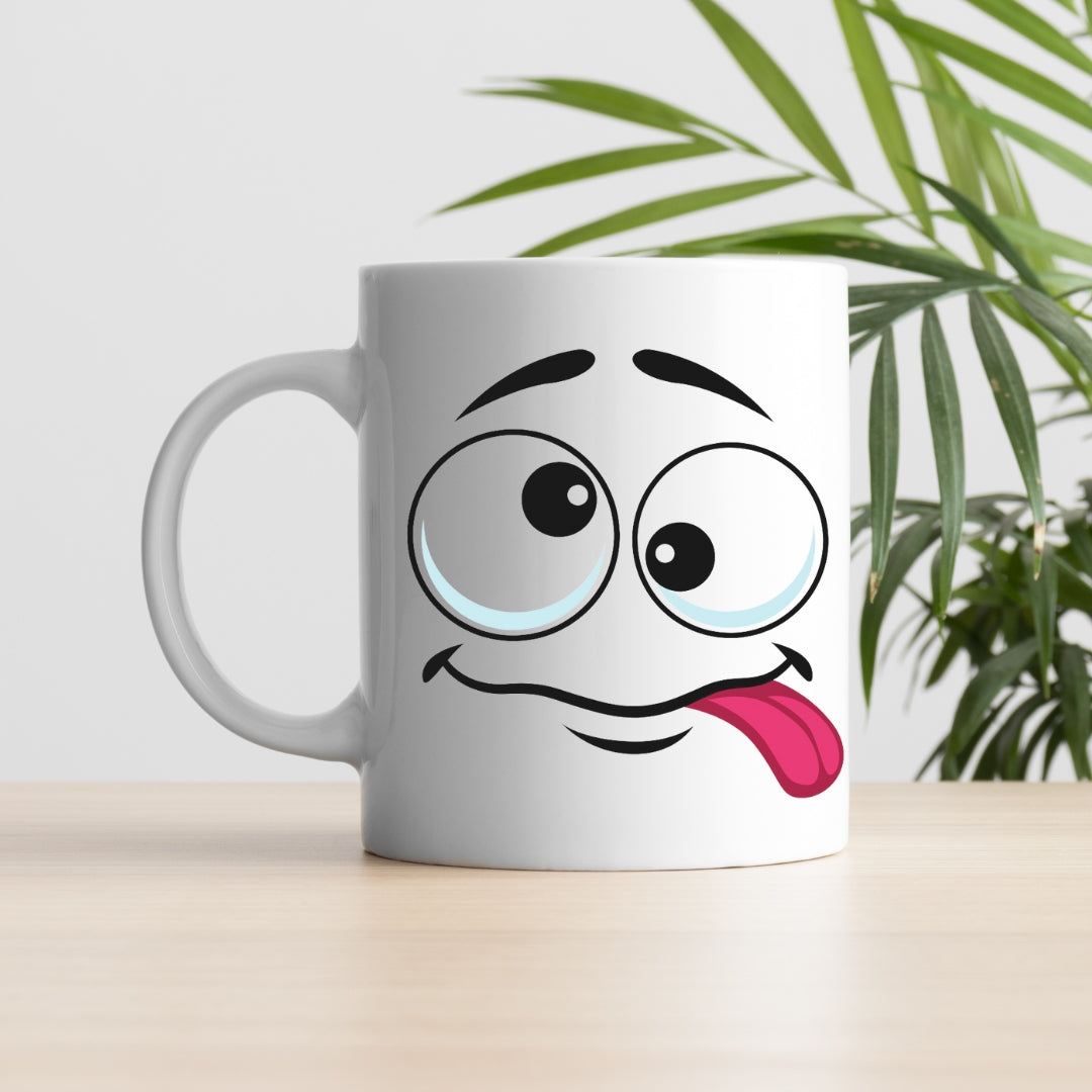 Stylish Coffee Mug with Printed Design (Pack of 1)