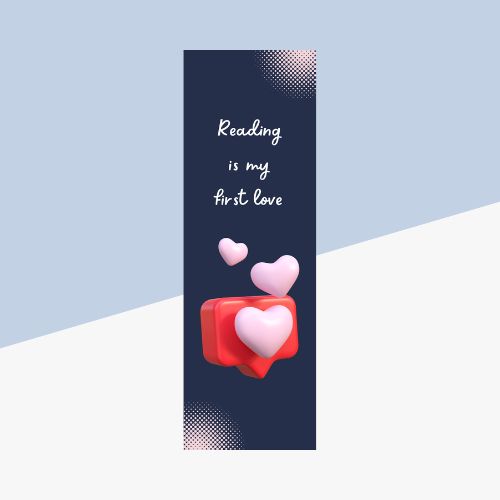 Fancy Bookmark - High Quality 300 GSM Paper (Pack of 1)