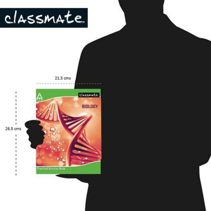 Classmate A4 Practical Notebook - Biology : Perfect Companion for Lab Experiments ( Pack of 1 ) - Topperskit LLP