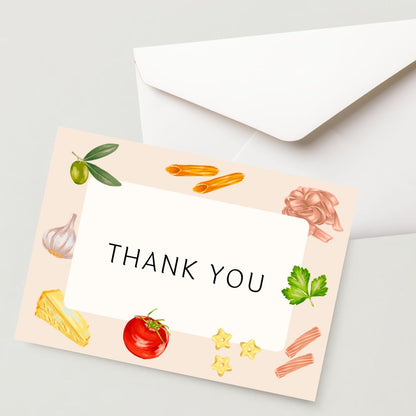 Thank You greeting Card - Premium 300 GSM Paper with Envelope (Pack of 1)