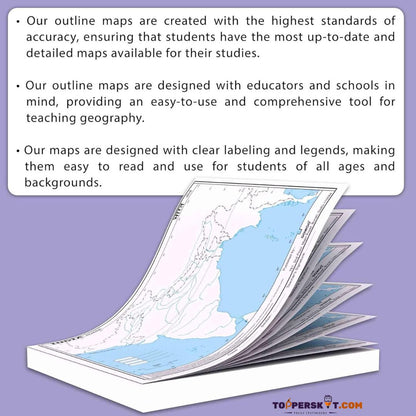 (10 Pcs.) India - River Map