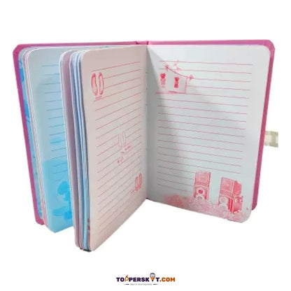 Unicorn Password Lock A5 Diary with Pen - Stylish & Secure Journal (Pack of 1)