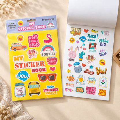 Memorys My Sticker Book Assorted 300+ Stickers (Pack Of 1)