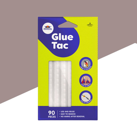 Fevicol Glue Tac 50g– Reusable, Removable, and Mouldable Glue for Crafting  (Pack of 1)