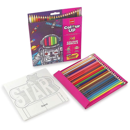 Cello Colour Up Colour Pencil: Vibrant Shades ( Pack of 24 ) - Topperskit LLP