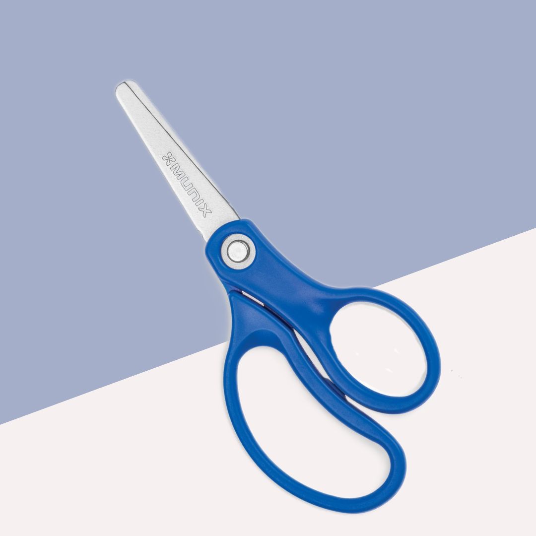 Standard Munix AS-5150 4.9″ Stainless Steel Scissors – Safe, Ergonomic, And Versatile Cutting Tool ( Pack of 1 ) - Topperskit LLP