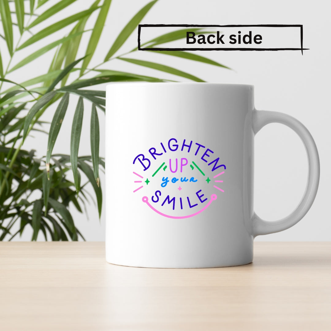 Stylish Coffee Mug with Printed Design (Pack of 1)