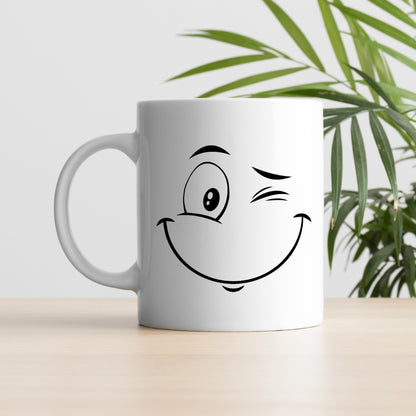 Stylish Coffee Mug with Printed Design (Pack of 1)