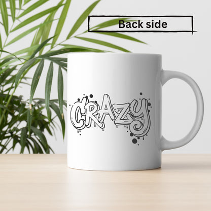 Stylish Coffee Mug with Printed Design (Pack of 1)