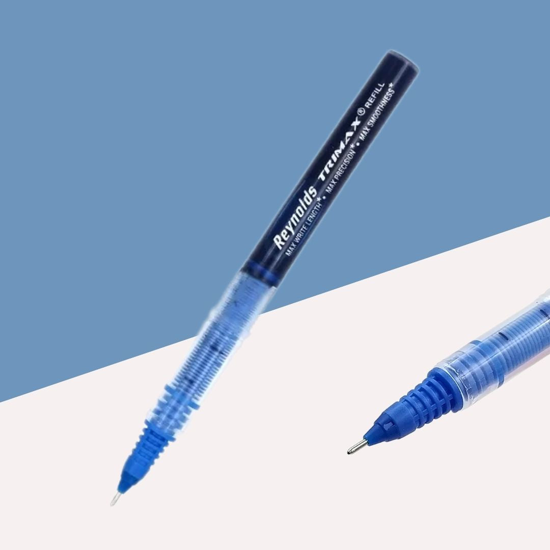 Reynolds Trimax Refills – Blue : Elevate Your Writing Experience ( Pack of 1 ) - Topperskit LLP