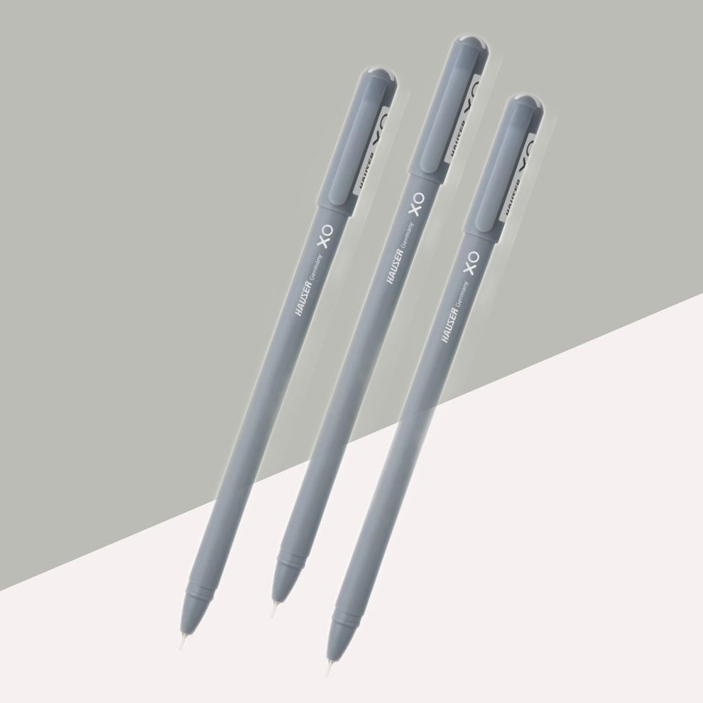 Hauser XO Ball Pen – Black ( Pack of 1 ) – Topperskit LLP