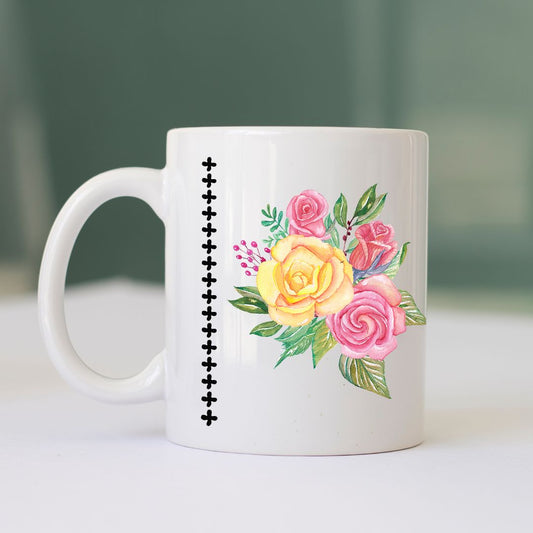 Stylish Coffee Mug with Printed Design (Pack of 1)