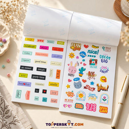 Memorys My Sticker Book Assorted 300+ Stickers (Pack Of 1)