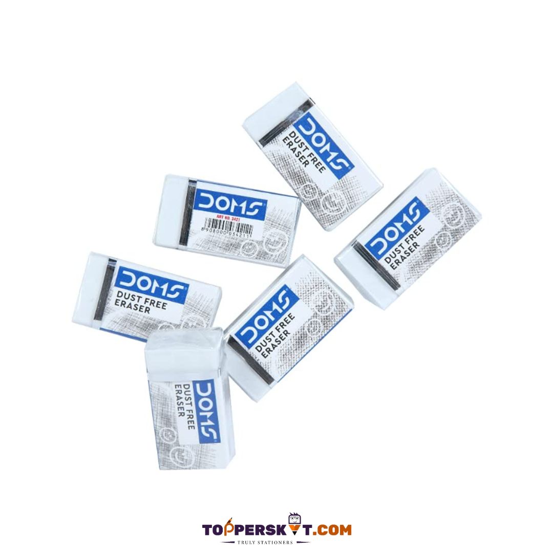 Doms Dust Free Eraser – Medium ( Pack of 20 ) - Topperskit LLP