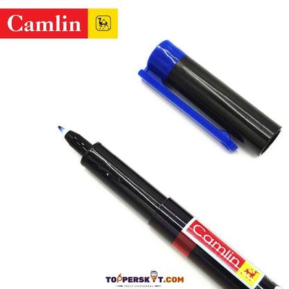 Camlin CD – DVD Marker Pen - Blue : Consistent, Dark, and Versatile Marking ( Pack Of 1 ) - Topperskit LLP