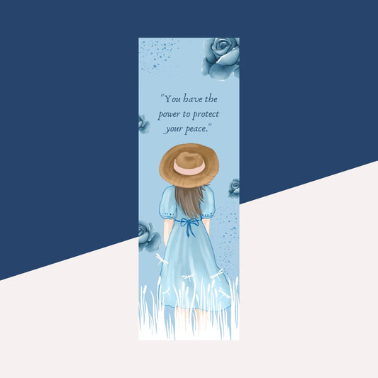 Fancy Bookmark - High Quality with Laminated Covering (Pack of 1)