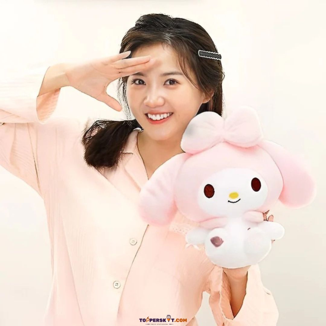 Little My Melody Fur Toy – Soft Sleeping Pillow & Bed Toy (Pack of 1)